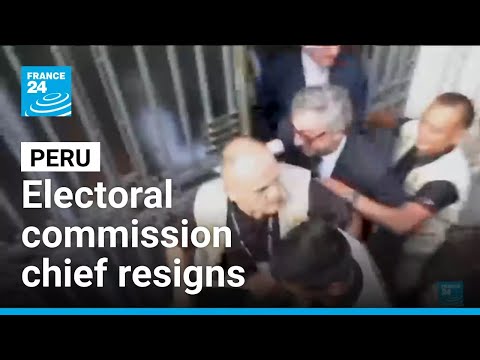 YouTube video thumbnail: Peru's Electoral Commission Chief Resigns Over Chaotic Vote