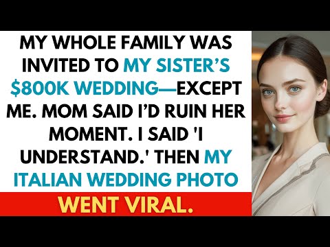 Uninvited from My Sister’s Wedding, I Staged My Own Fairytale in Italy—Then It Went Viral