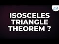 Isosceles Triangle Theorem Concepts