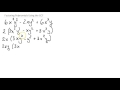 Factoring Polynomials and GCF