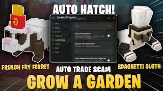 [UPDATED] Grow a Garden Script NO KEY | Auto Trade Scam, Auto Cook, Pet & Seed Spawner (PC & Mobile)