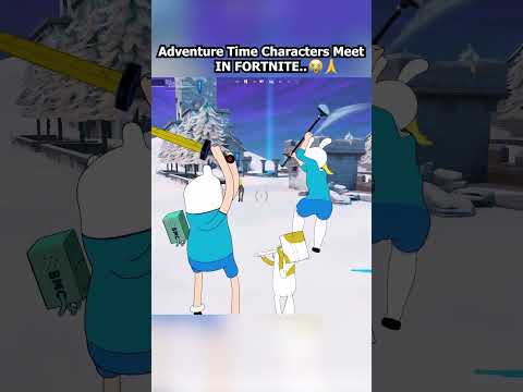 Adventure Time Took Over Fortnite..😯😱#shorts