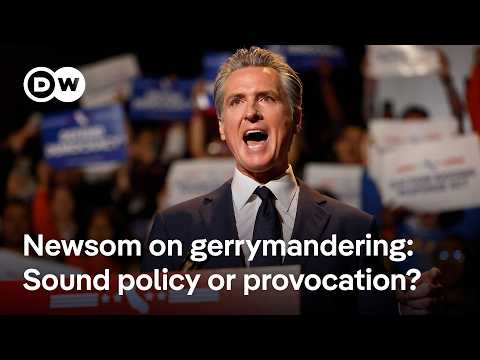How might California's proposed Election Rigging Response Act counter GOP gerrymandering? | DW News