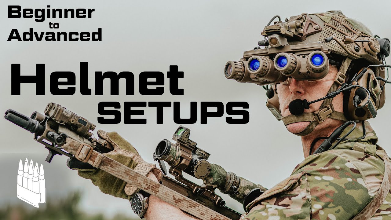 Military Helmet Setups