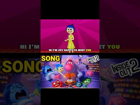 Inside Out 2 Song!🎶 (Inside Out 2 Anxiety) #shorts