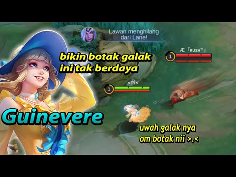 SEKETIKA SENYUM BOTAK MENJADI PULSA :) dibuat ga berdaya guinevere