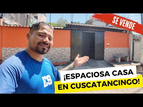 SE VENDE casa de 3 cuartos en CUSCATANCINGO