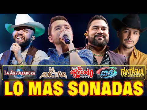 Banda MS, La Adictiva, Carin Leon, Grupo Firme, Banda El Recodo Mix Bandas Románticas Lo Mas Nuevo