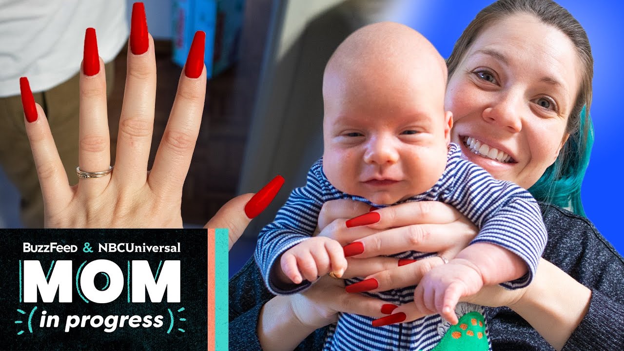 I Tried Parenting With Kylie Jenner Nails For A Week