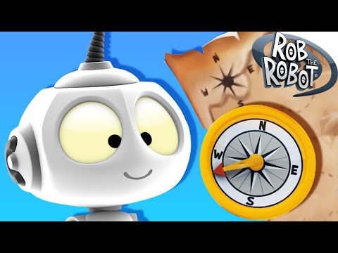 Shiver Me Circuits! 🤖🏴‍☠️ | Rob The Robot | Kids Fun & Educational Cartoons