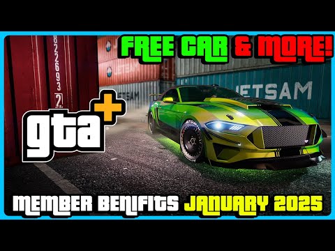 GTA+ Benefits January 2025 - (gta+ benefits this month gta 5 online)