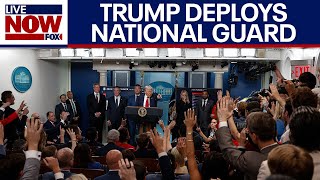 President Trump deploys National Guard in Washington, D.C. in pledge to fight crime