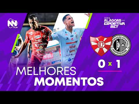 Penedense-AL 0 x 1 ASA Arapiraca-AL