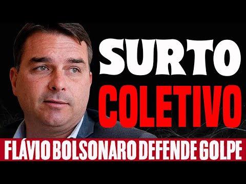 GRAVÍSSIMO! FLÁVIO BOLSONARO DEFENDE GOLPE CONTRA O SUPREMO