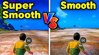 BGMI Super Smooth Update 2025 | Super Smooth vs Smooth Graphics Comparison