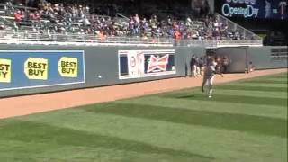 Justin Verlander Warms Up For Opening Day