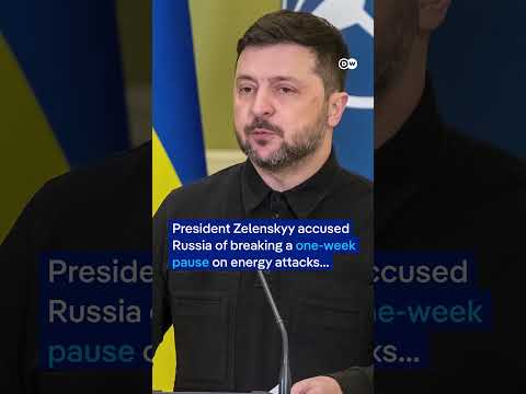 Russia resumes attacks on Ukraine's energy infrastructure | DW News