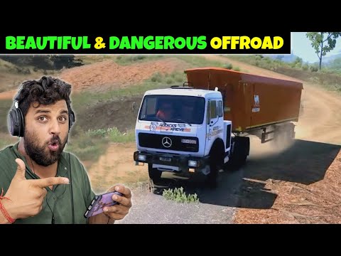 Offroad Truck Driving on Dangerous Route - Best Truck Simulator Games | Truck Game Android