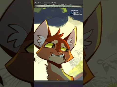 Herb hunter 🌿🐝  #speedpaint #warriorcats #artprocess