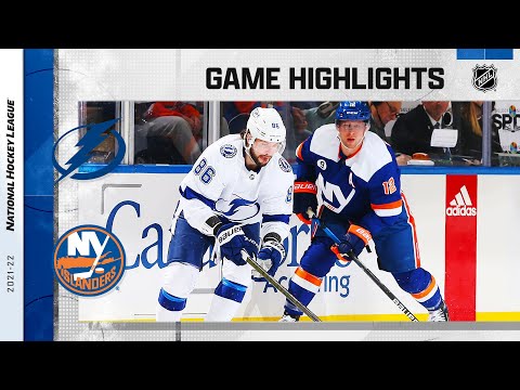 Lightning @ Islanders 3/27 | NHL Highlights 2022