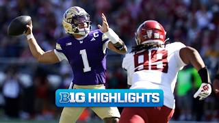 Washington State vs. Washington | Highlights | Big Ten Football | 09/06/26