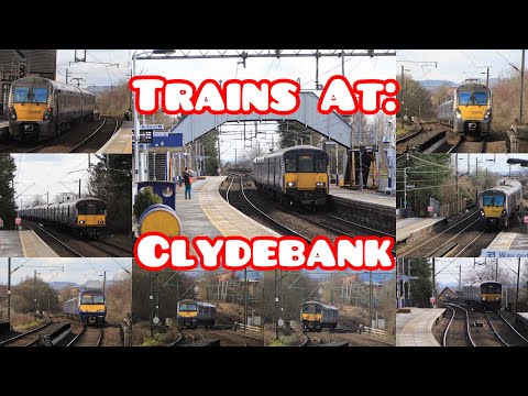 *Emergency Stop 🛑* Trains At: Clydebank | featuring @kieranstrainjourneys (11/3/22)
