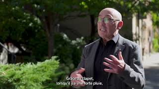 Augmenter la résilience d’un bâtiment face aux fortes pluies: la porte étanche