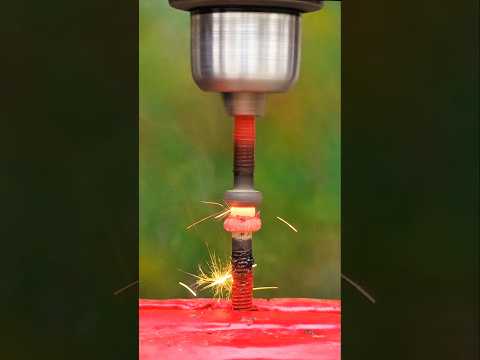 Tentei fazer solda por fricção part233#experiment