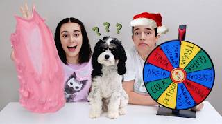 MINHA CACHORRA FEZ UM SLIME! ★ Lizzie Decidiu Nosso Slime com a Roleta Misteriosa