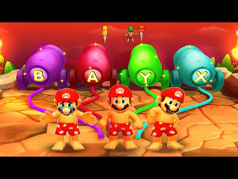 Mario Party: The Top 100 - Mario Vs Peach Vs Luigi Vs Daisy | Who Will Win?