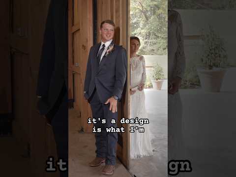 Kind of crazy how accurate he was🤣 #louisianaweddingvideographer #funweddingmoments #weddingclothes