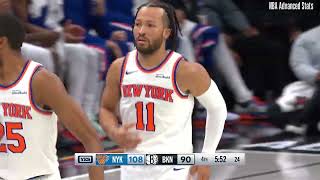 Jalen Brunson Highlights vs BKN (11/24/2025) - Career Game #501