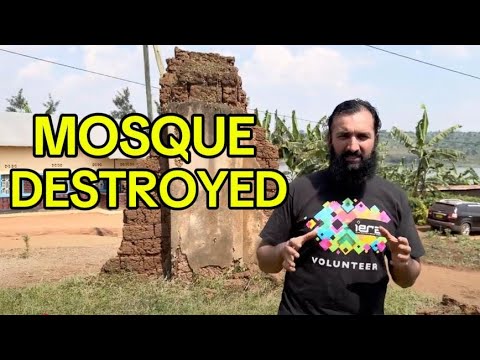 Mosque destroyed by Militia!