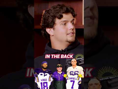 Will Campbell shares the history behind LSU's number 7 🏈