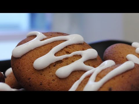 Пряное печенье  с сахарной глазурью видео рецепт
