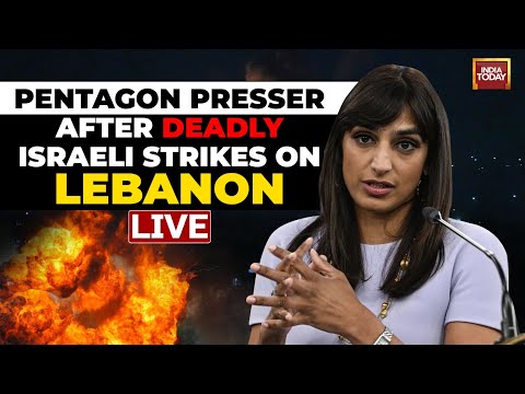 Israel vs Hezbollah LIVE: Pentagon Press Briefing After Massive Israeli Strike On Hezbollah HQ