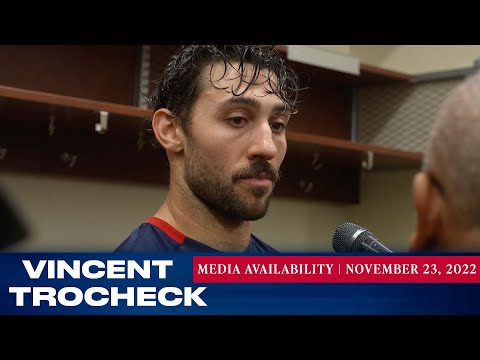New York Rangers: Vincent Trocheck Postgame Media Availability | Nov. 23, 2022