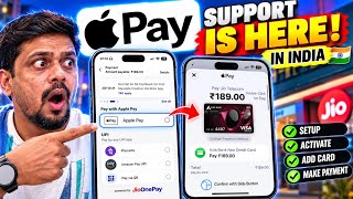 🍎 Apple Pay Is FINALLY Supported in India! 🇮🇳 Setup, Activate & Pay on iPhone