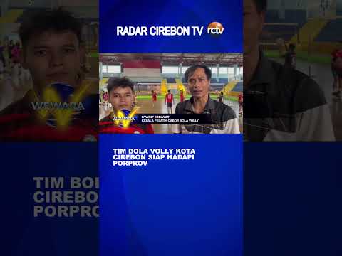 Tim Bola Volly Kota Cirebon Siap Hadapi Porprov