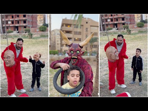 لا تجازف با الاطفال الأمكان كلها اشبحاح احترس 👻😥