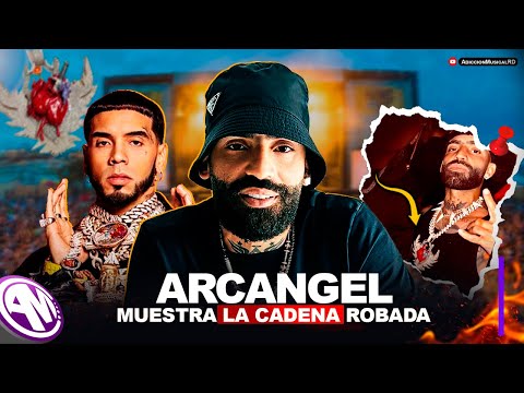 CALlENTE 🔥 Arcangel MUESTRA LA CADENA R0BADA de ANUEL en Llorens Torres PUERTO RICO