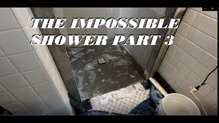 Prep for Shower Build