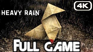 HEAVY RAIN Gameplay Walkthrough FULL GAME (4K 60FPS) No Commentary