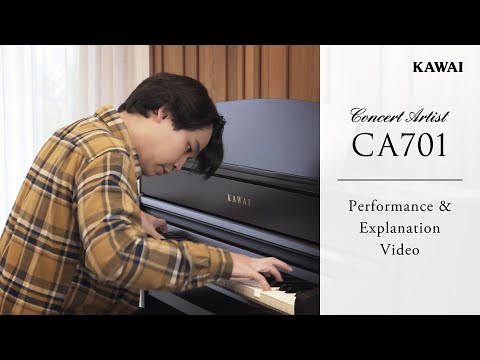 Kawai CA701 Digital Piano | Performance & Explanation Video - Polonaise in A♭ major (Chopin)