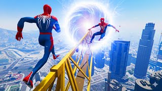 GTA 5 Random Portals #78 (Spider-Man Escapes Random Portal Traps)