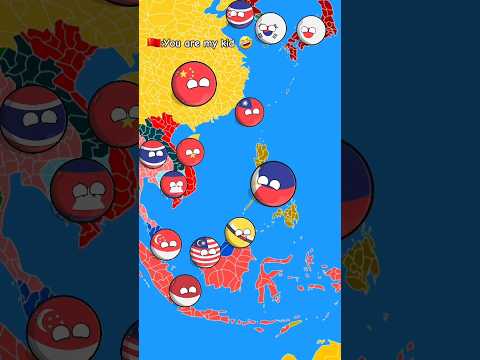🇨🇳 VS 🇵🇭 :Roast battle 😂 #countryballs #shorts