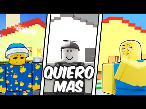 LOS NUEVOS JUEGOS de QUIERO MAS en ROBLOX!!