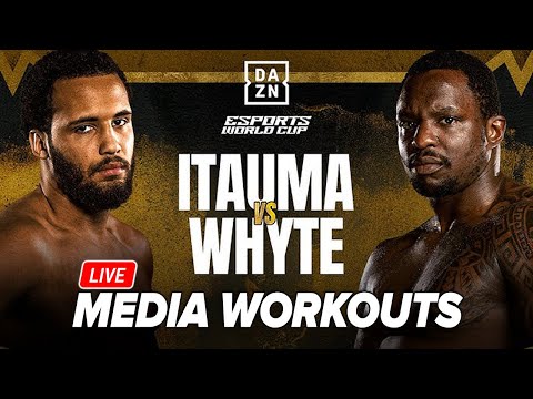 Moses Itauma vs Dillian Whyte – LIVE OPEN WORKOUT | ESPORTS WORLD CUP FIGHT WEEK