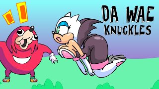 Da wae - knuckles captura a Rouge