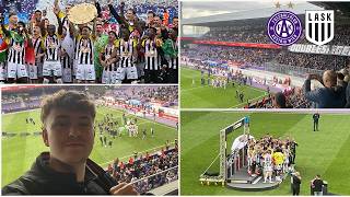 LASK ist neuer Meister 🔥🏆 | Austria Wien 0:3 LASK | StadionVlog